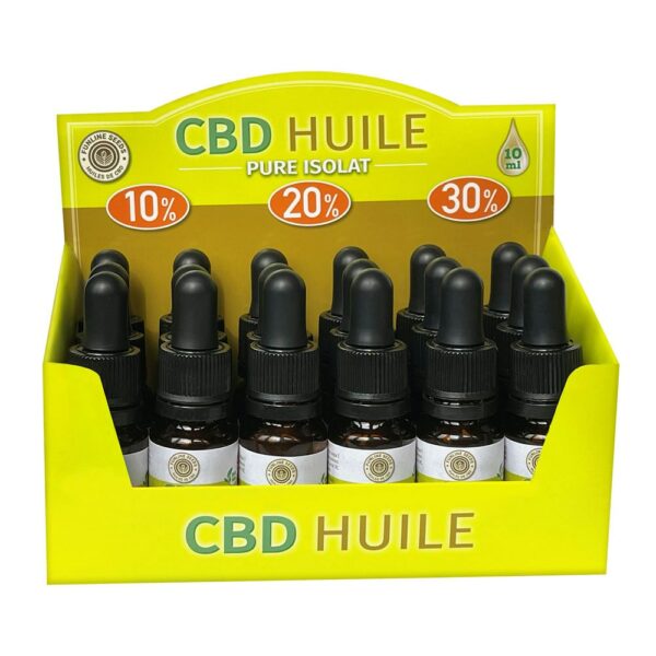 Display huile de CBD 10ml
