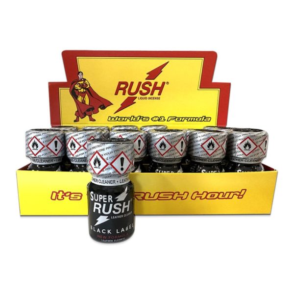 Display Poppers Super Rush Black Label 10ml