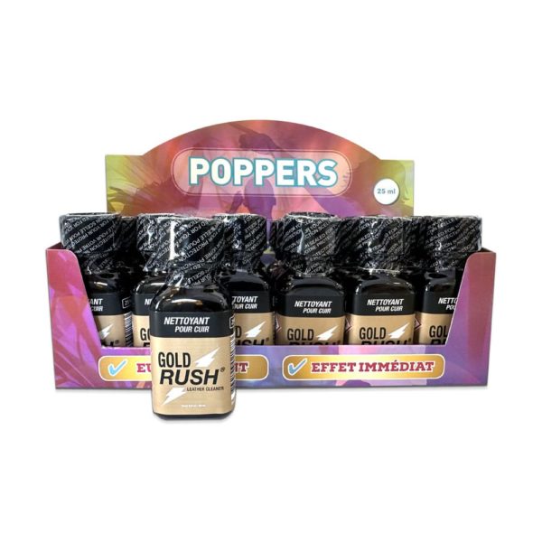 Display Poppers Maxi Gold Rush 24ml