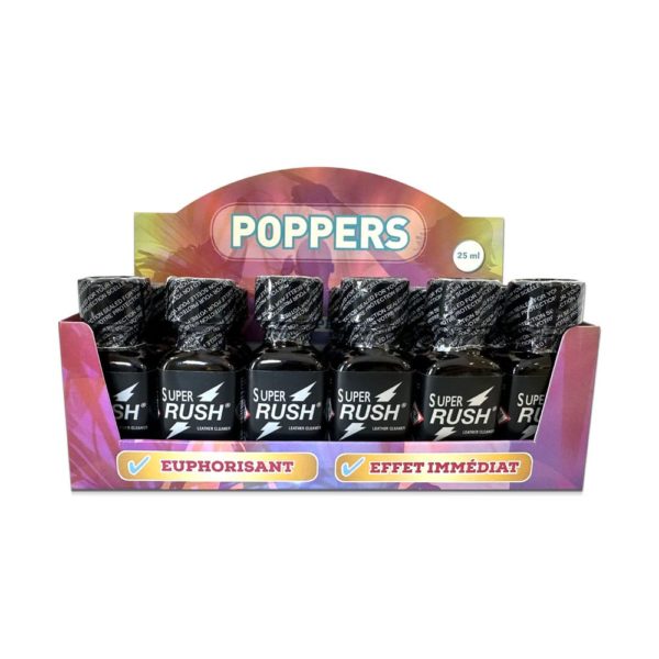 Display Poppers Maxi Super Rush 24ml