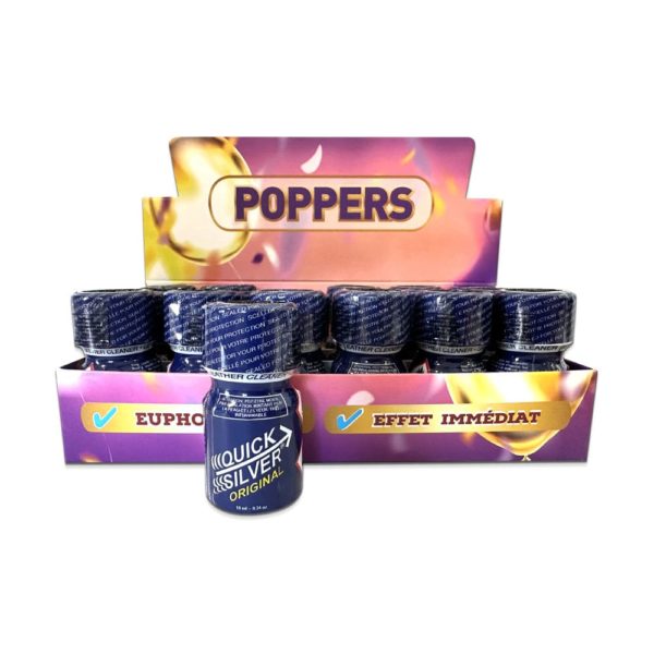 Display Poppers Quick Silver Original 10ml