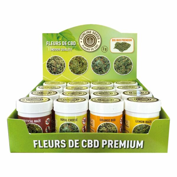 Fleurs de CBD Premium 2g