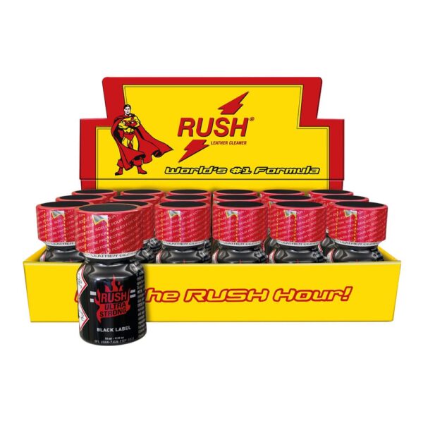 Display Rush Ultra Strong Black Label 10ml